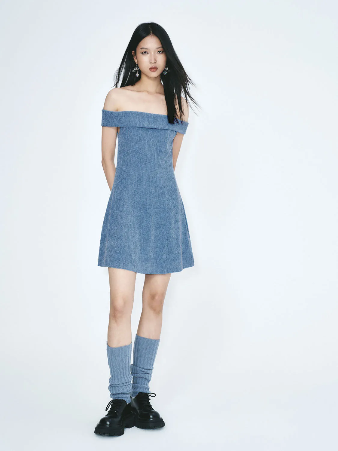 One Shoulder A-Line Dresses