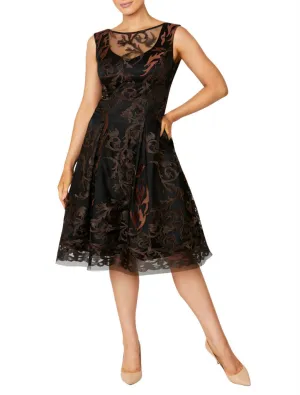 Ophelia A-Line Dress - Bronze