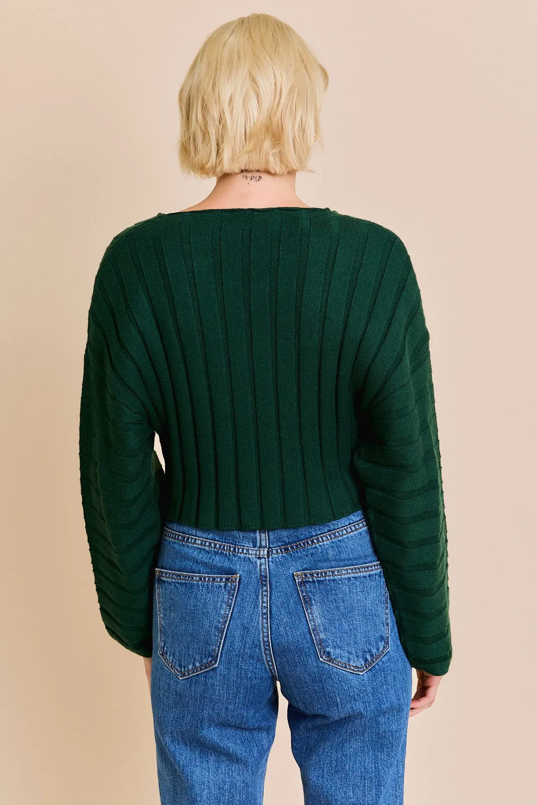 Pamela- Long Sleeve V-Neck Sweater