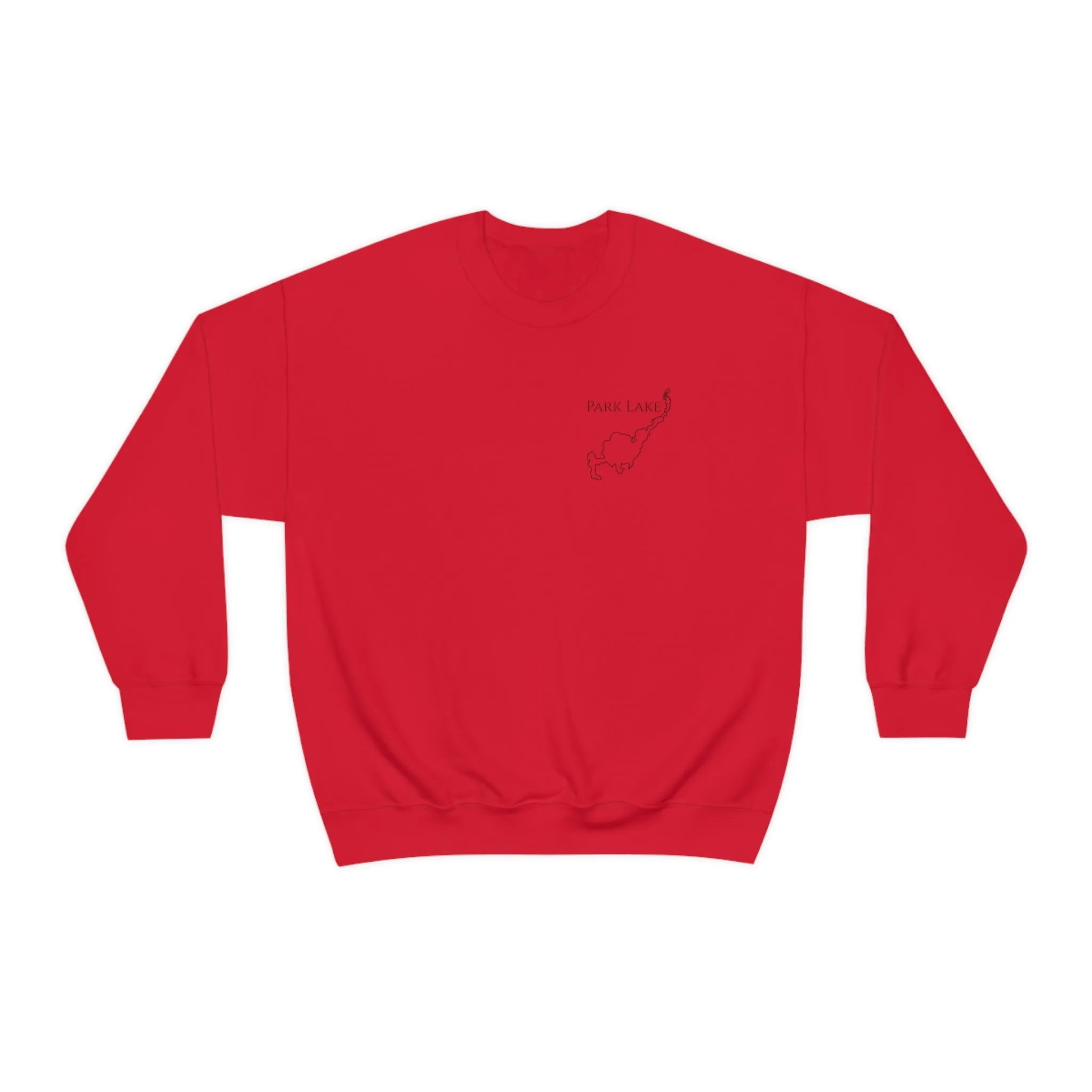 Park Lake Plain Unisex Heavy Blend™ Crewneck Sweatshirt