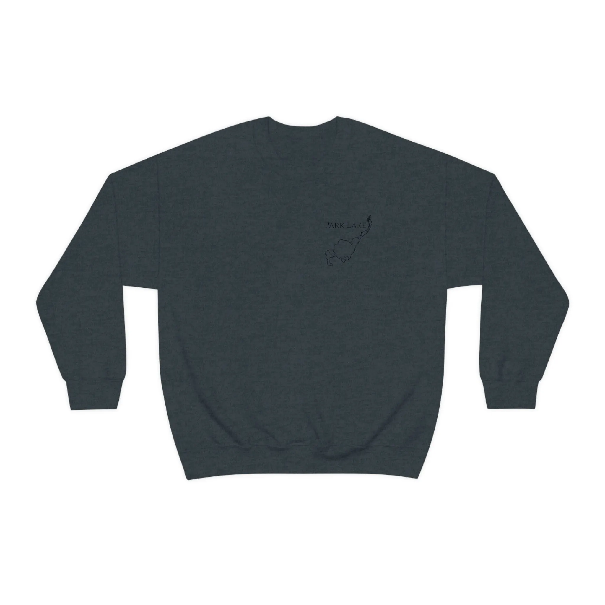 Park Lake Plain Unisex Heavy Blend™ Crewneck Sweatshirt