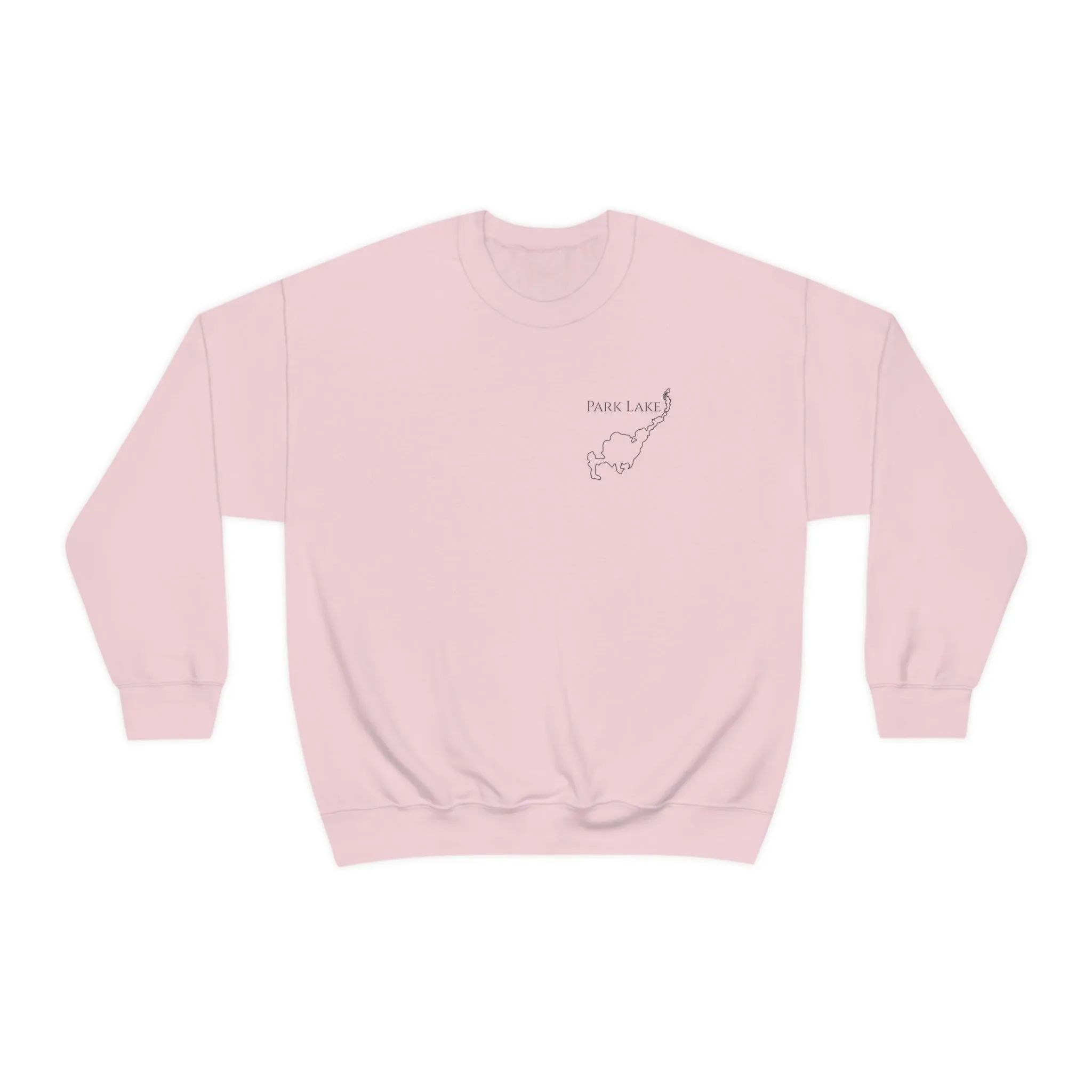 Park Lake Plain Unisex Heavy Blend™ Crewneck Sweatshirt