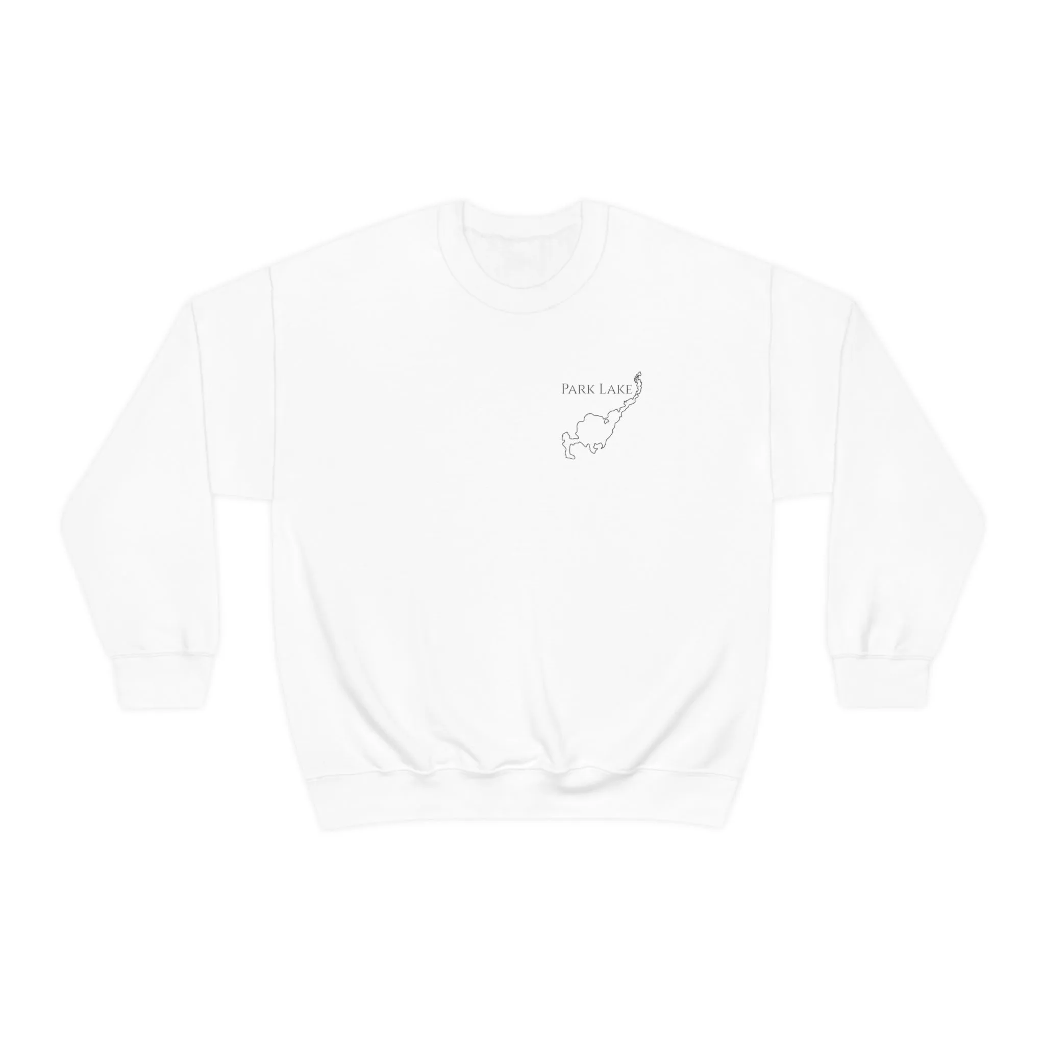 Park Lake Plain Unisex Heavy Blend™ Crewneck Sweatshirt