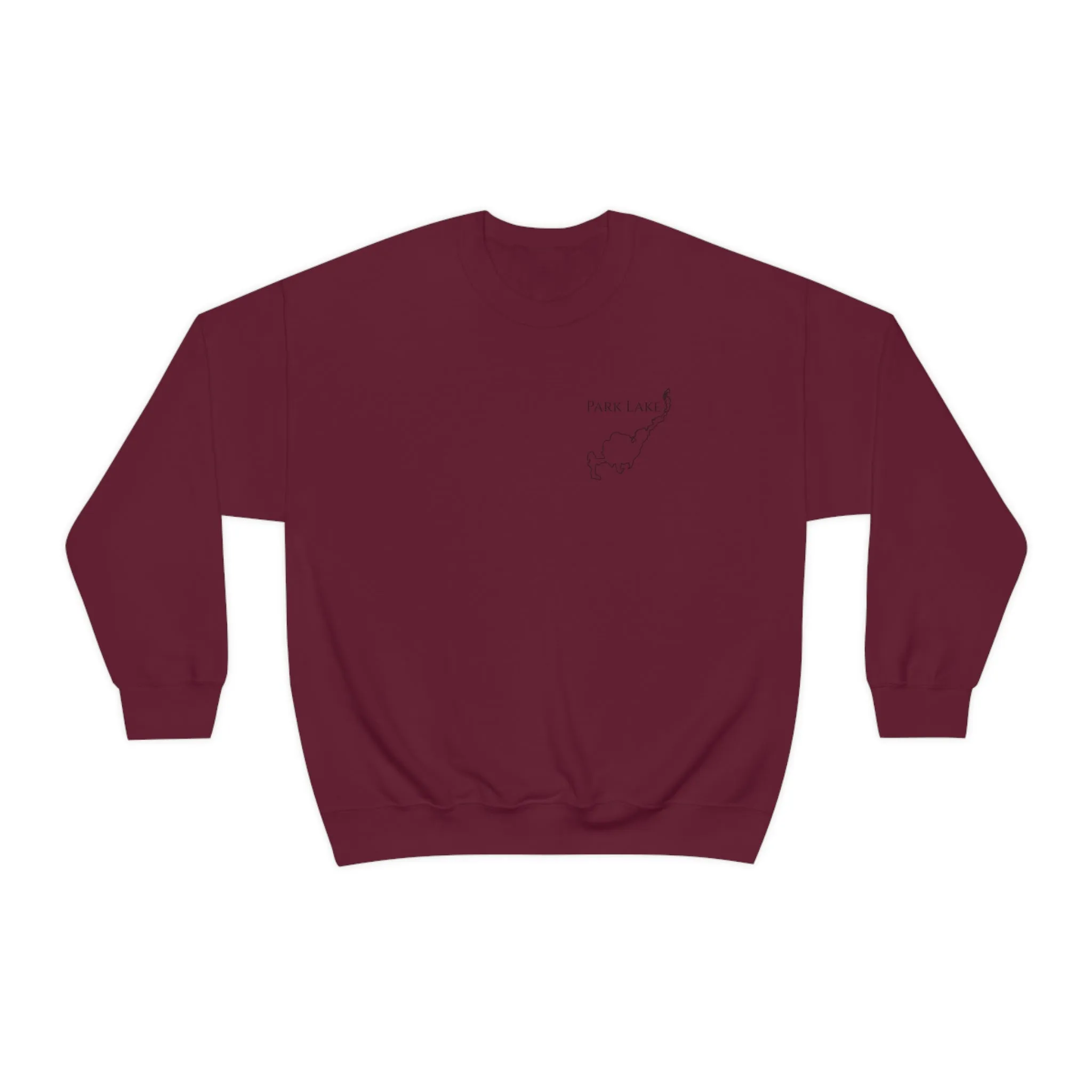 Park Lake Plain Unisex Heavy Blend™ Crewneck Sweatshirt
