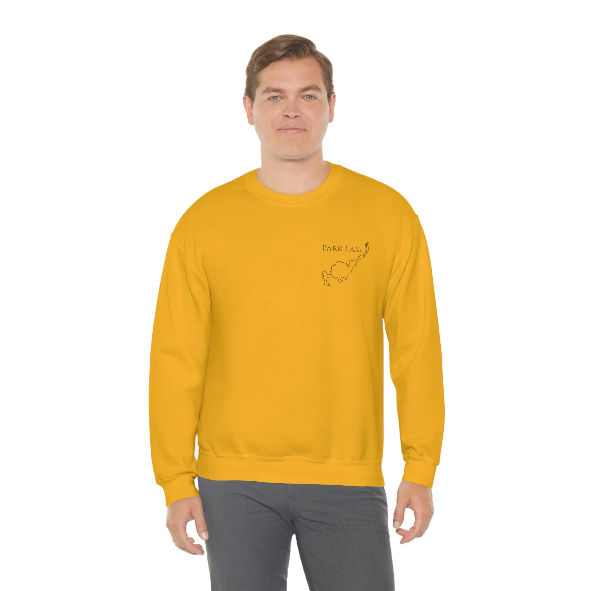 Park Lake Plain Unisex Heavy Blend™ Crewneck Sweatshirt