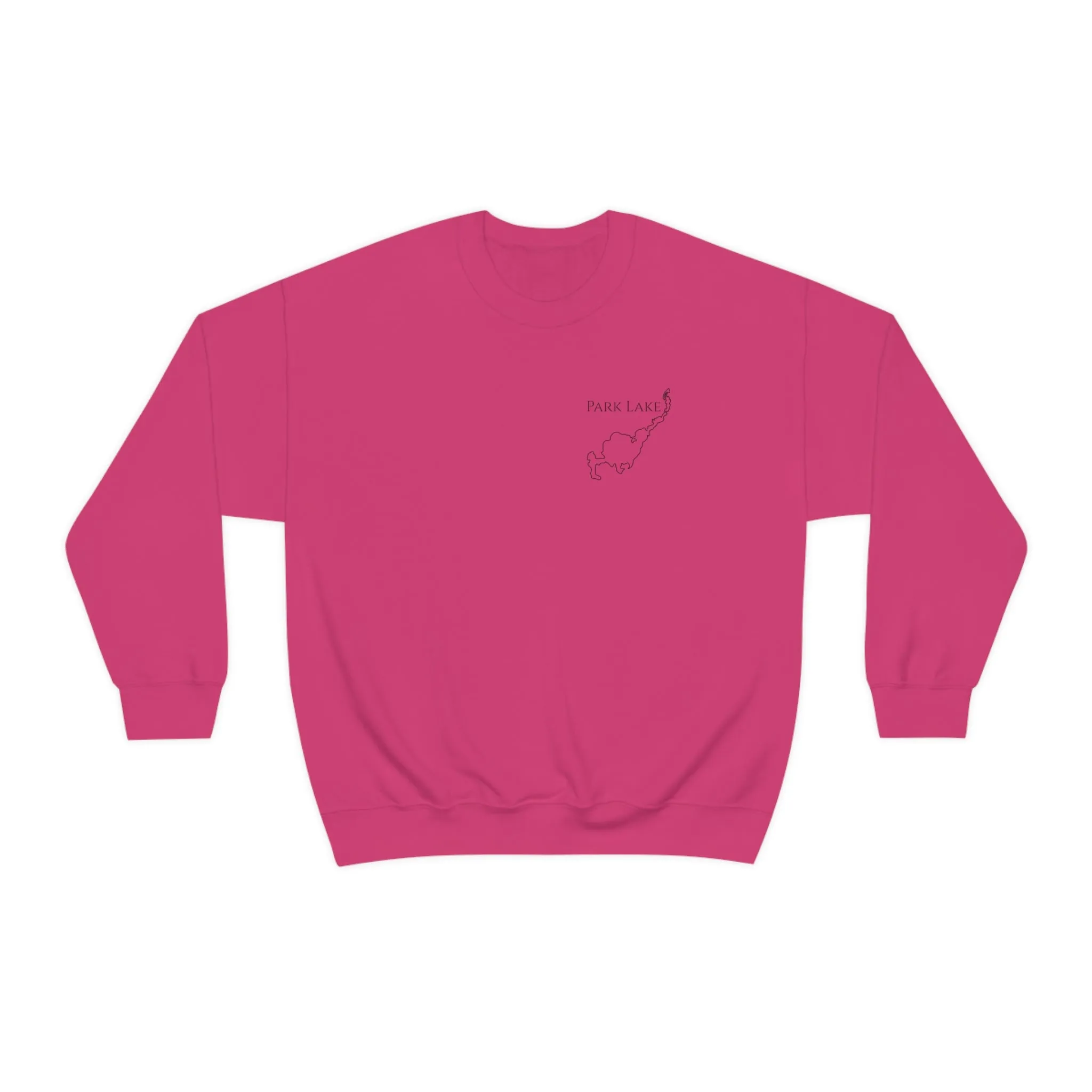 Park Lake Plain Unisex Heavy Blend™ Crewneck Sweatshirt