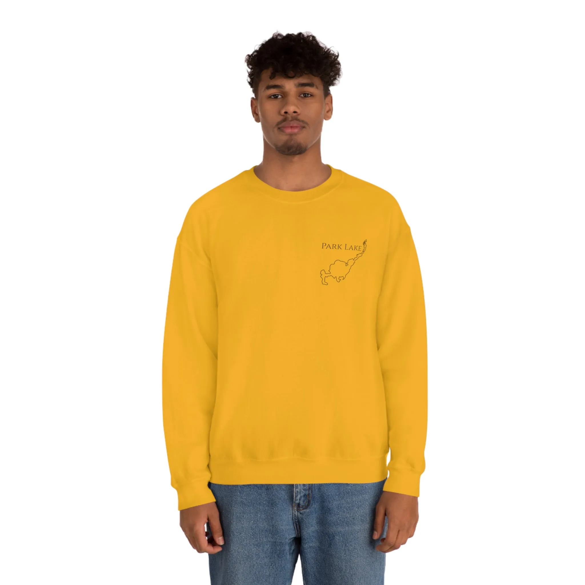 Park Lake Plain Unisex Heavy Blend™ Crewneck Sweatshirt