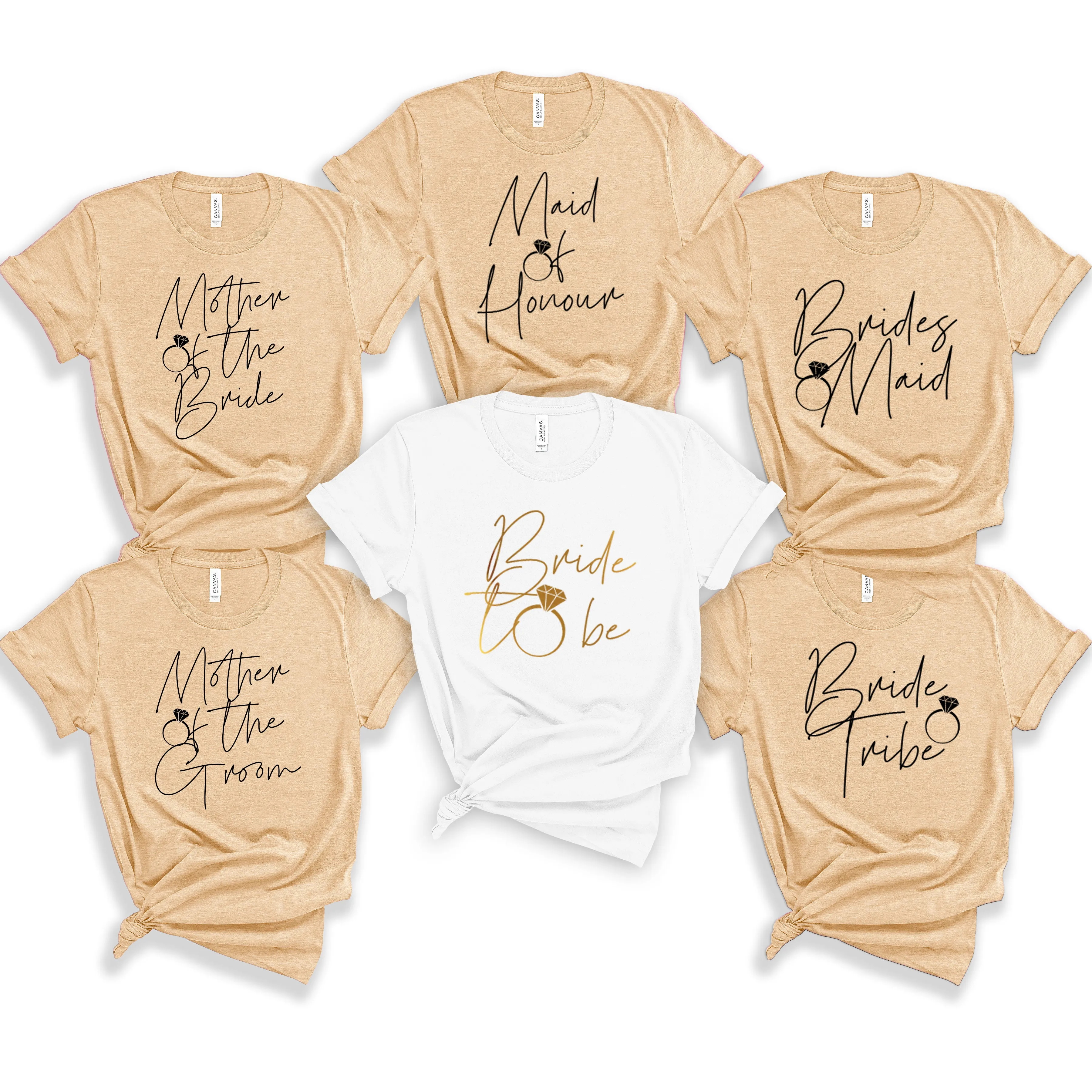 Personalised Oversized Hen Party T Shirts - Girls Trip Matching Unisex Tops