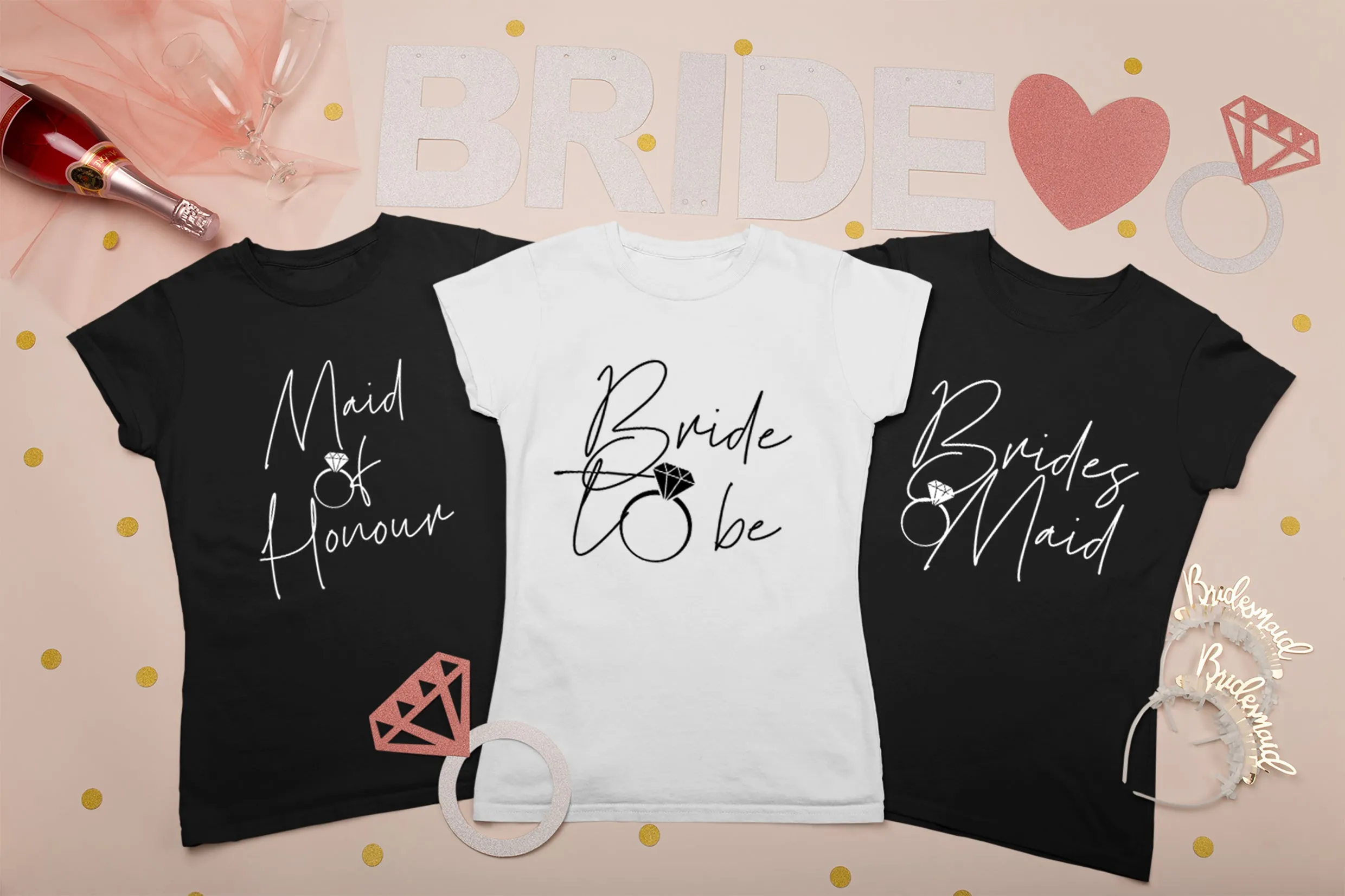 Personalised Oversized Hen Party T Shirts - Girls Trip Matching Unisex Tops