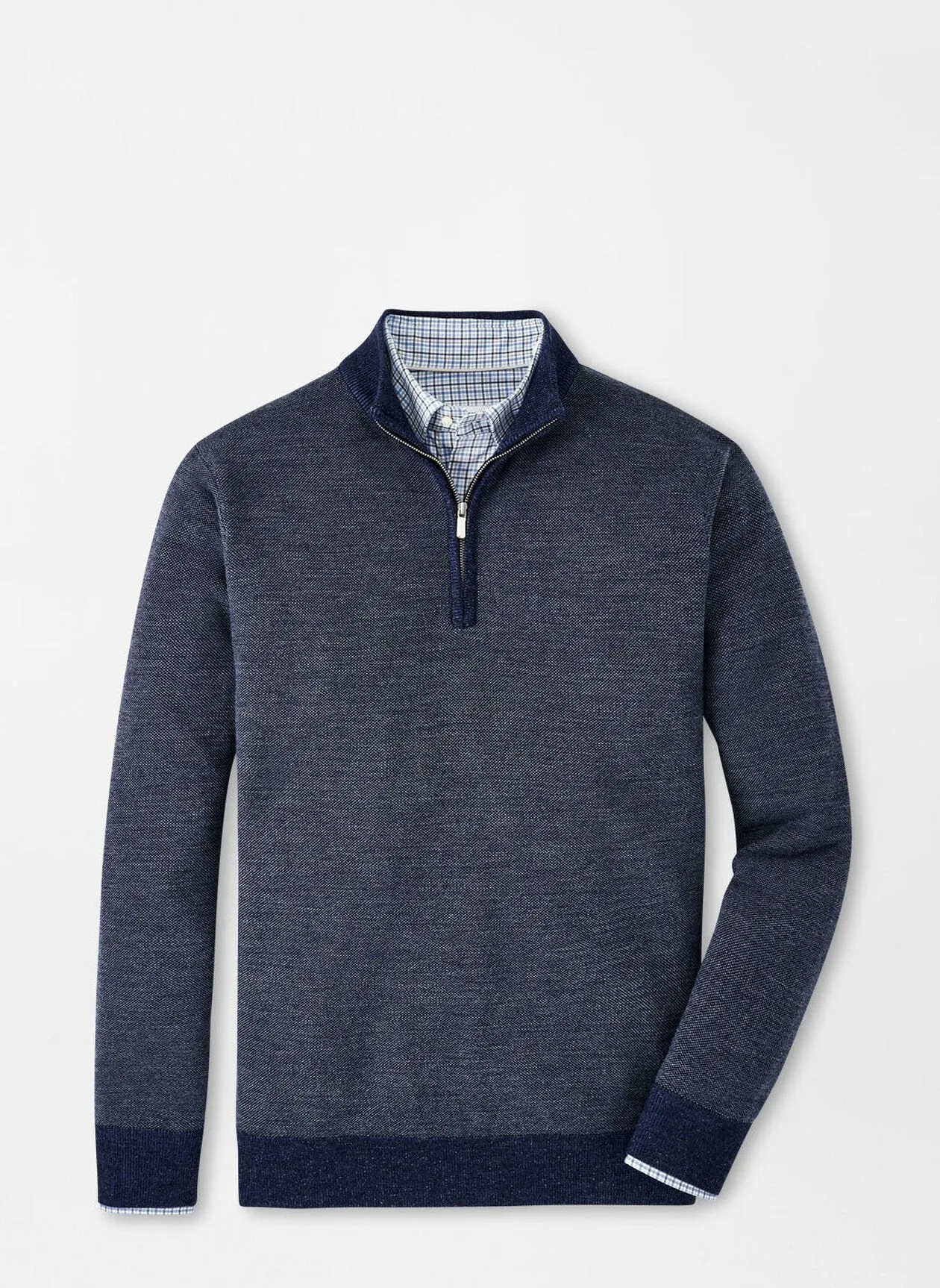 Peter Millar Breaker Birdseye Quarter-Zip
