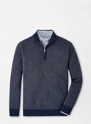 Peter Millar Breaker Birdseye Quarter-Zip