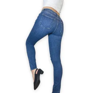 Pistola Distressed Midrise Skinny Jeans Size 25