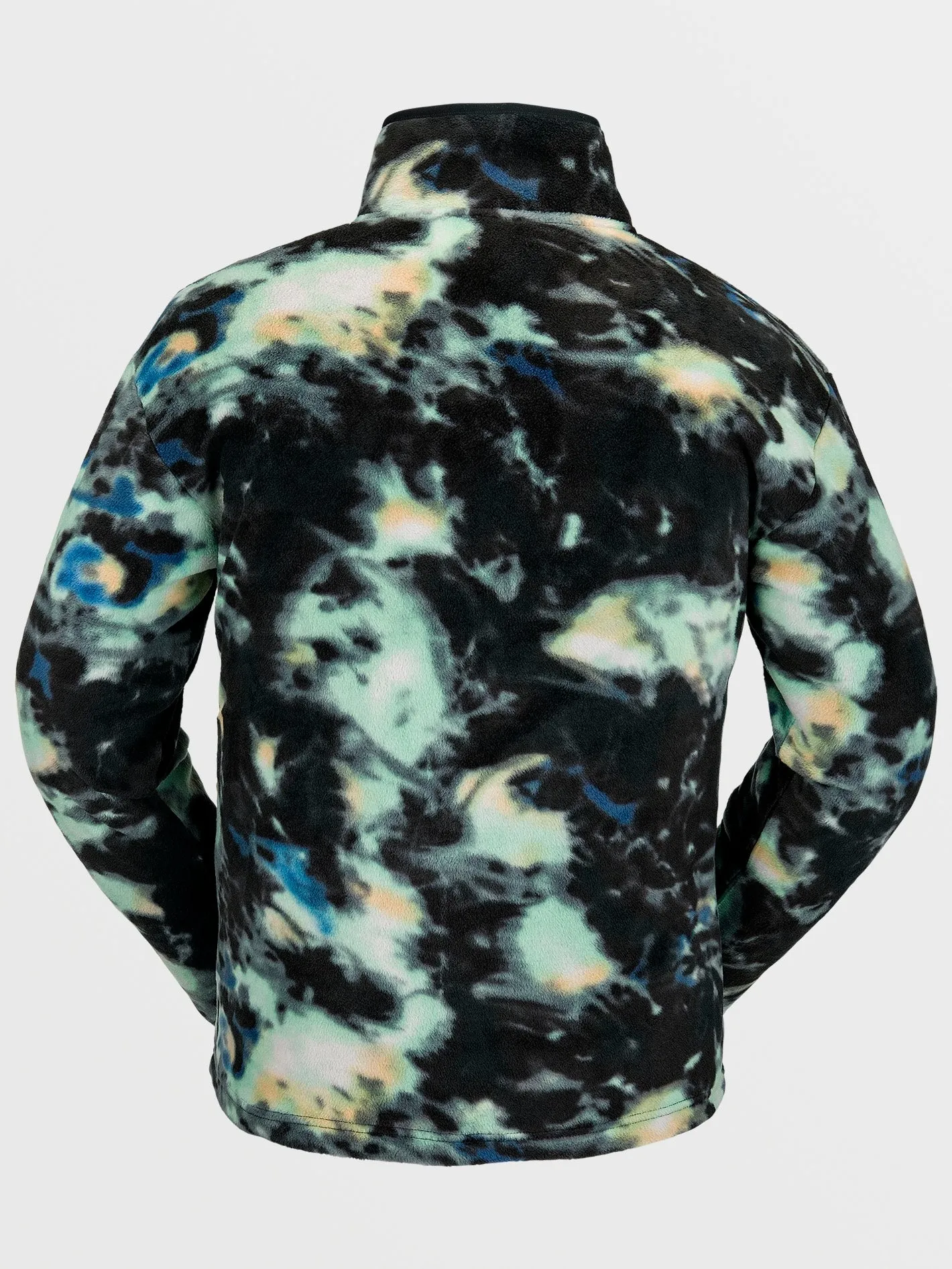 Polar Mock 1/2 Zip Sweatshirt - SPRITZ BLACK