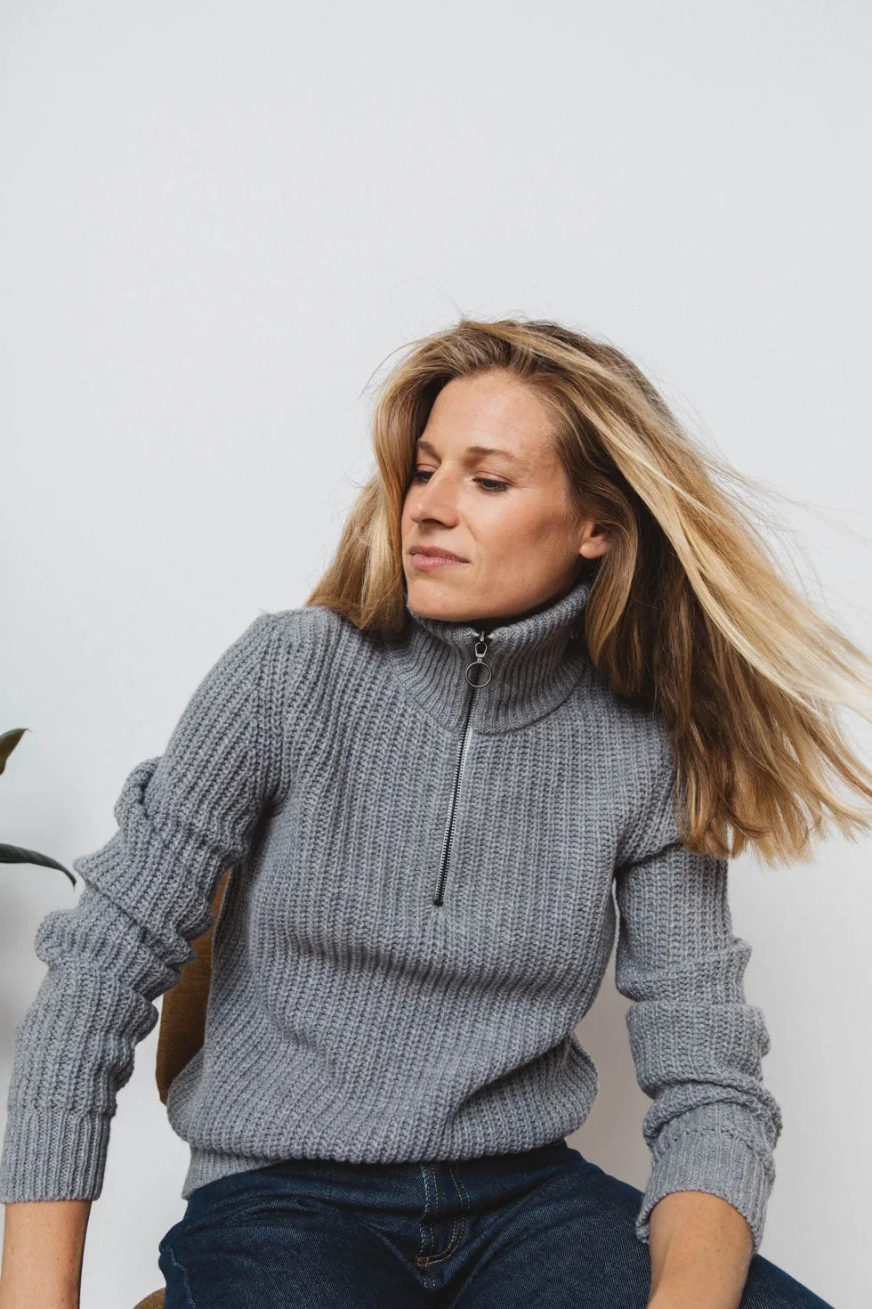 Pull Ugolin gris