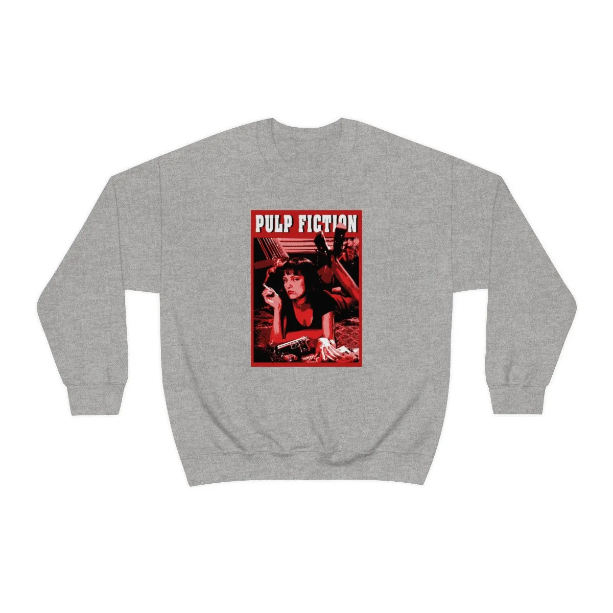 Pulp Fiction Hoodie, Pop Culture Hooded Sweatshirt, Vintage Hoodies