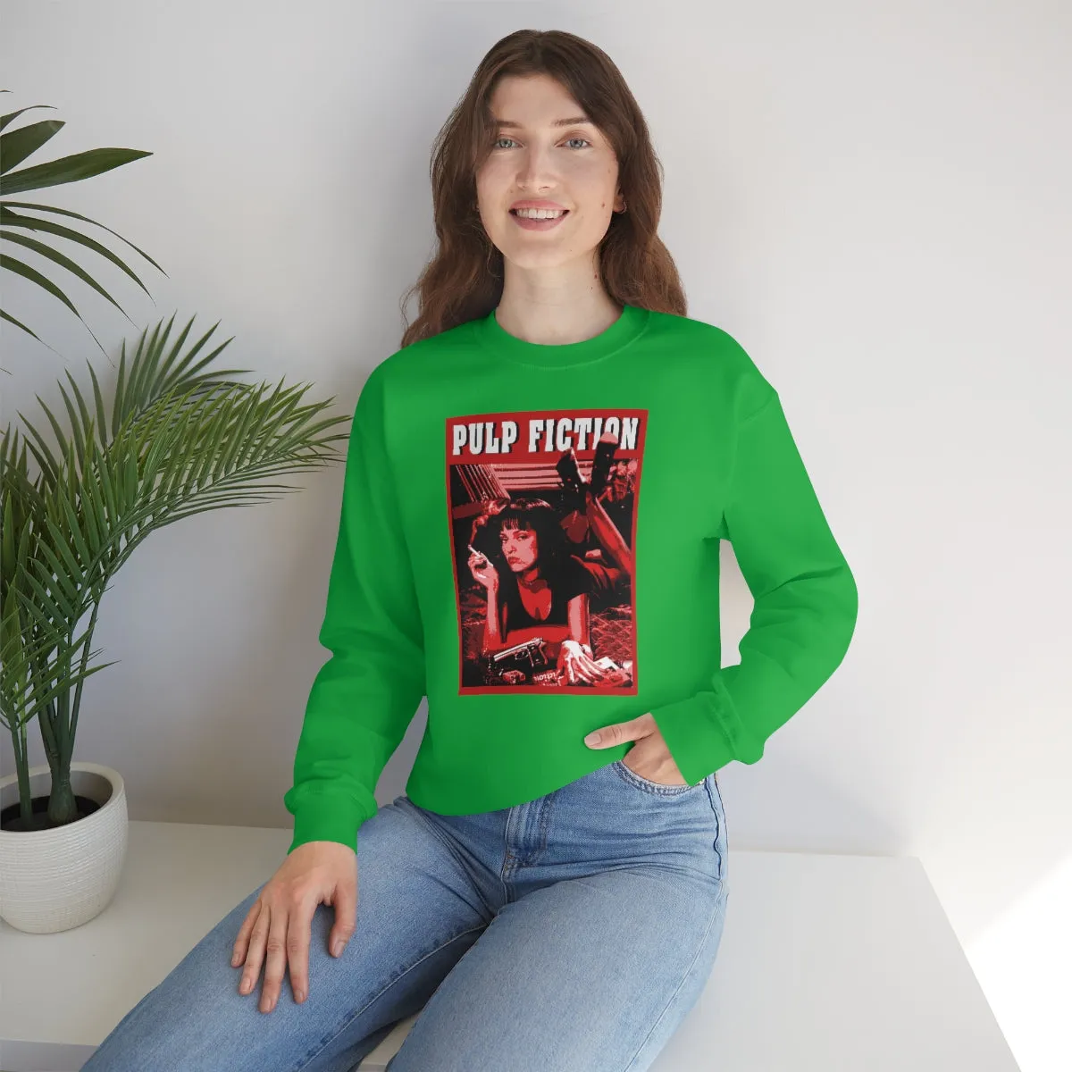 Pulp Fiction Hoodie, Pop Culture Hooded Sweatshirt, Vintage Hoodies