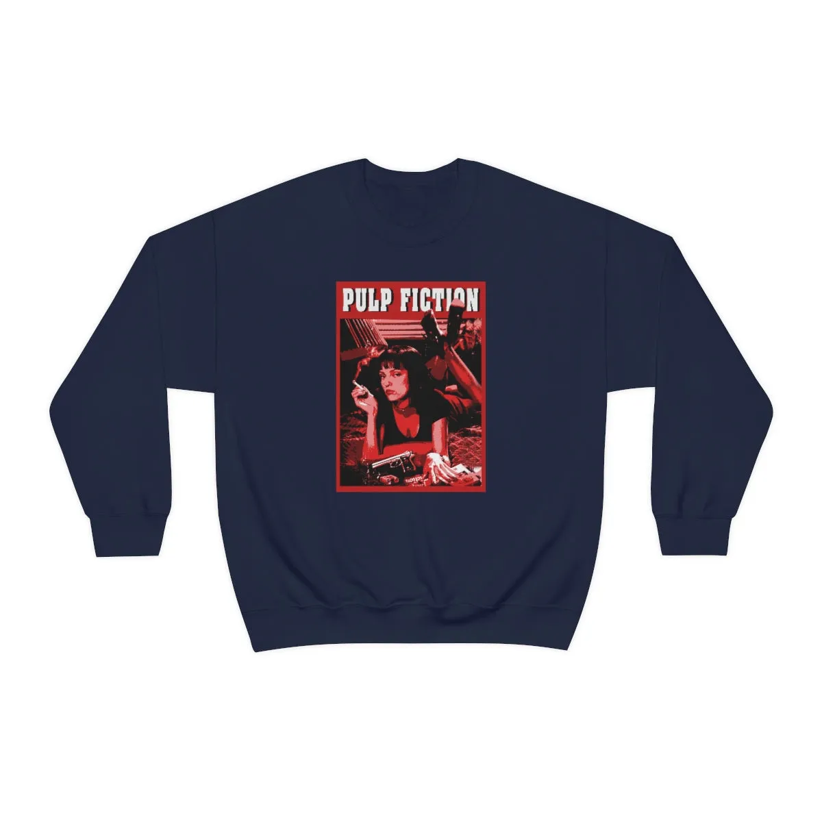 Pulp Fiction Hoodie, Pop Culture Hooded Sweatshirt, Vintage Hoodies