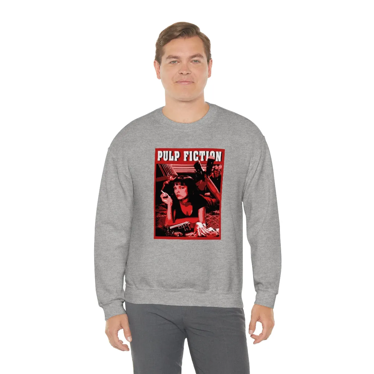 Pulp Fiction Hoodie, Pop Culture Hooded Sweatshirt, Vintage Hoodies