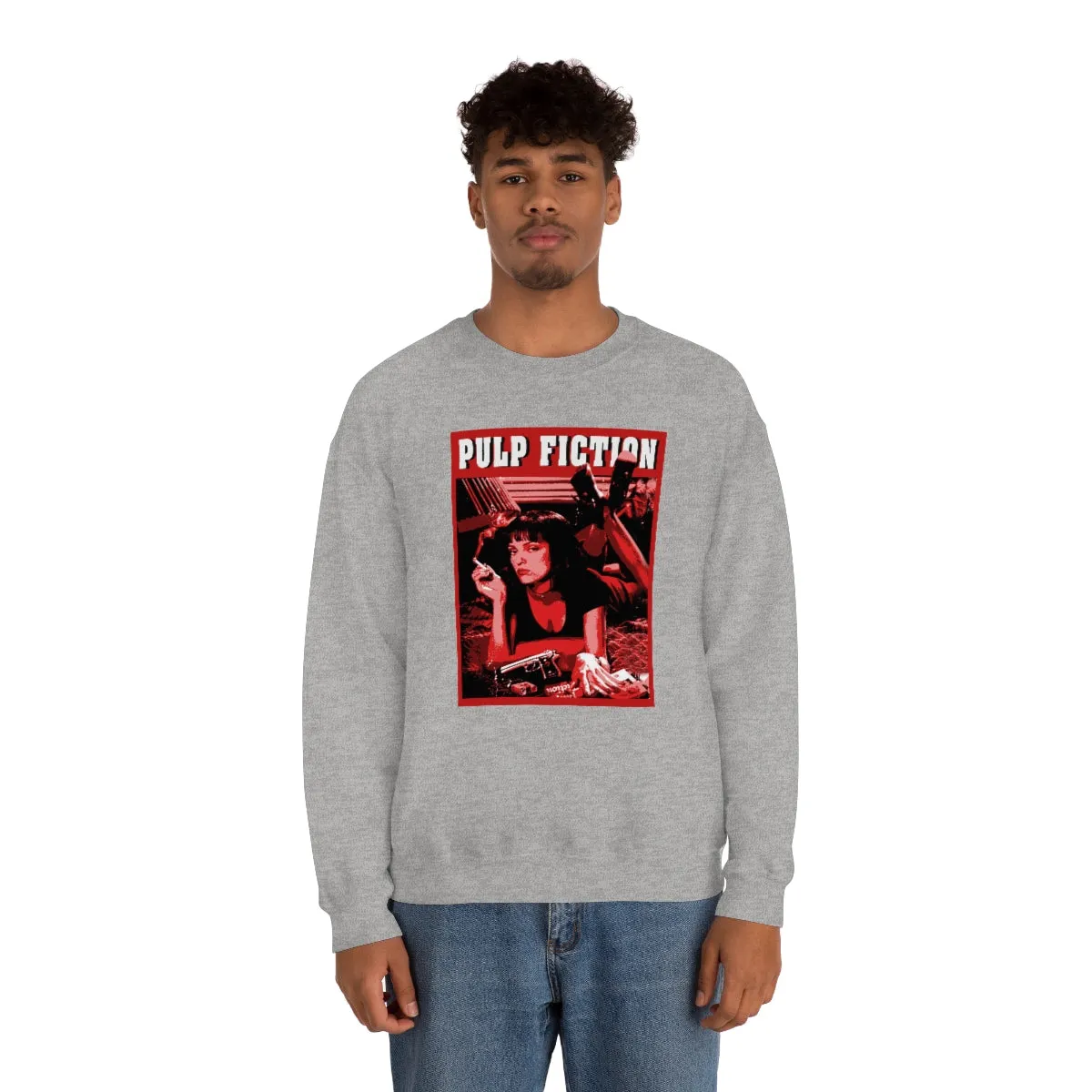 Pulp Fiction Hoodie, Pop Culture Hooded Sweatshirt, Vintage Hoodies