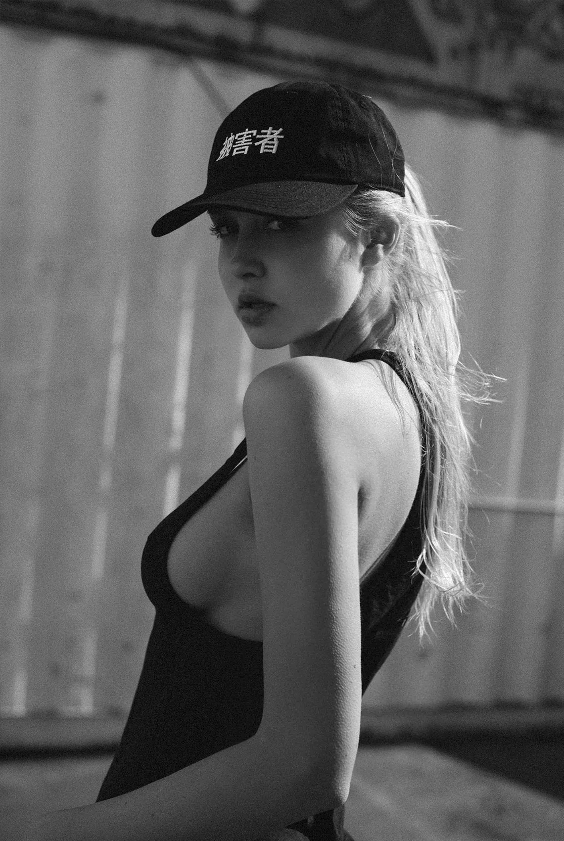 Racer Tank Top / Black
