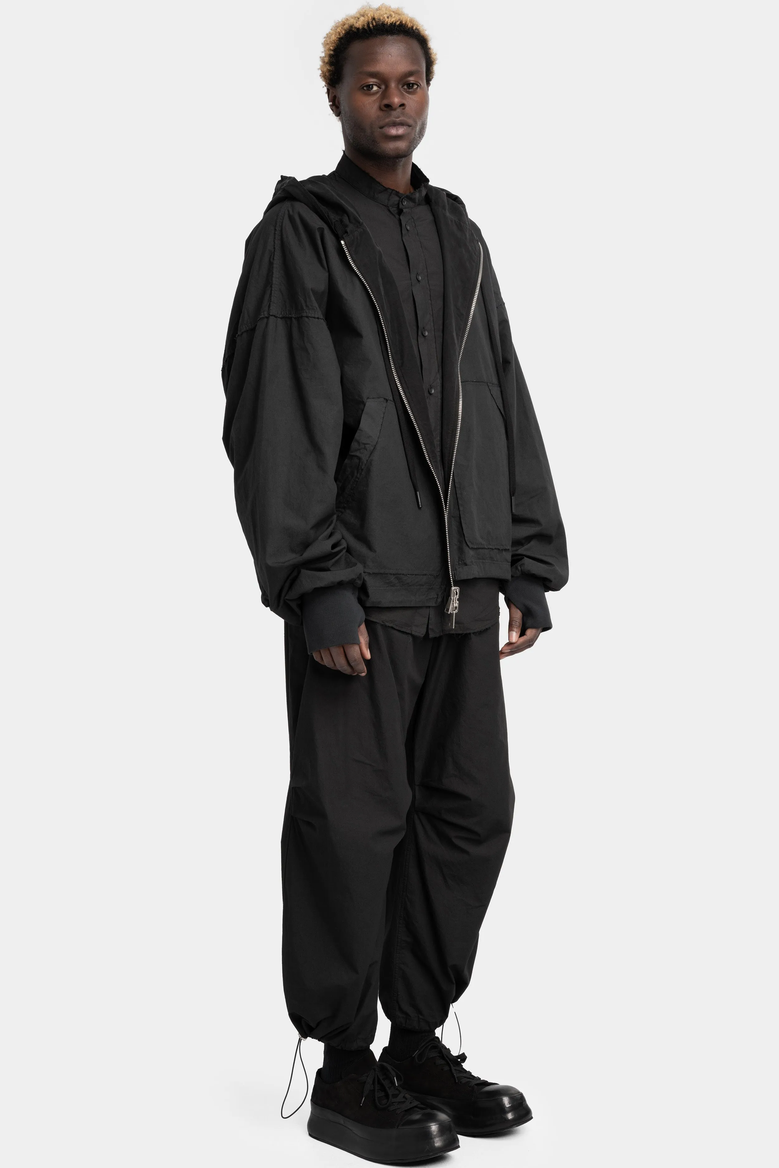 Reversible bomber jacket