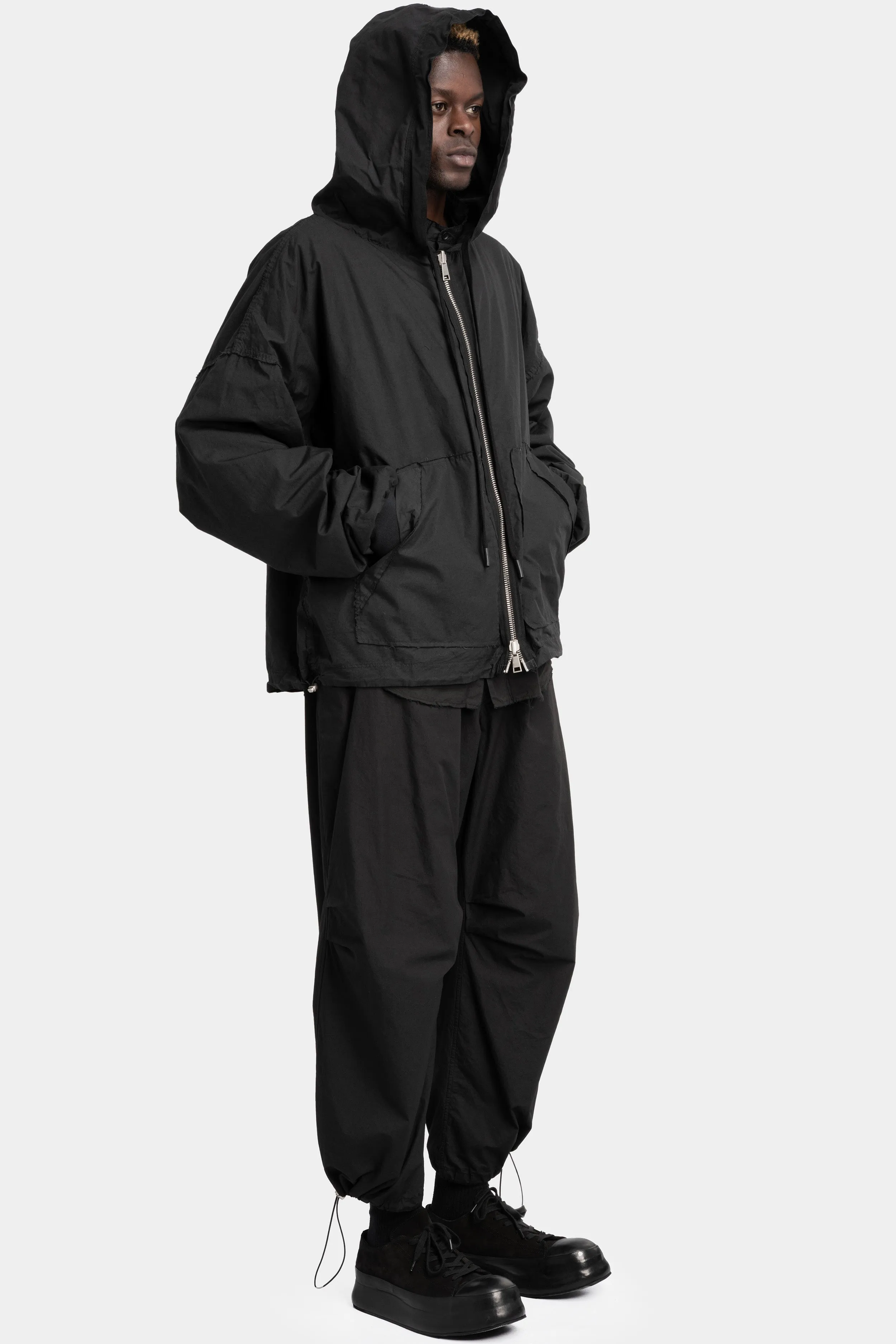 Reversible bomber jacket