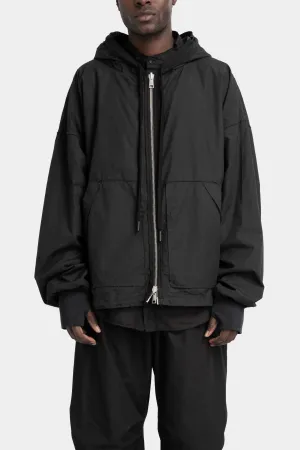 Reversible bomber jacket