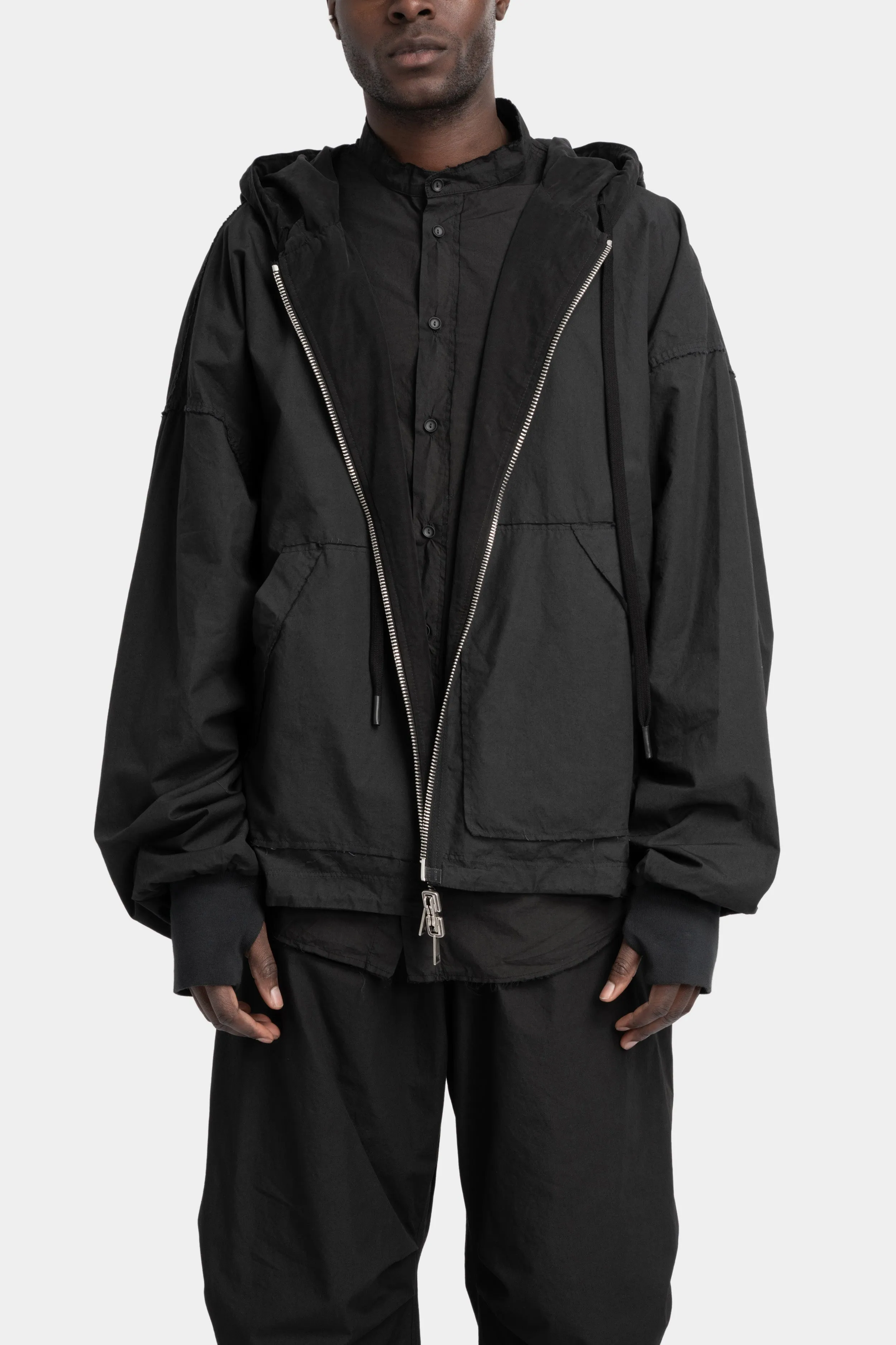 Reversible bomber jacket