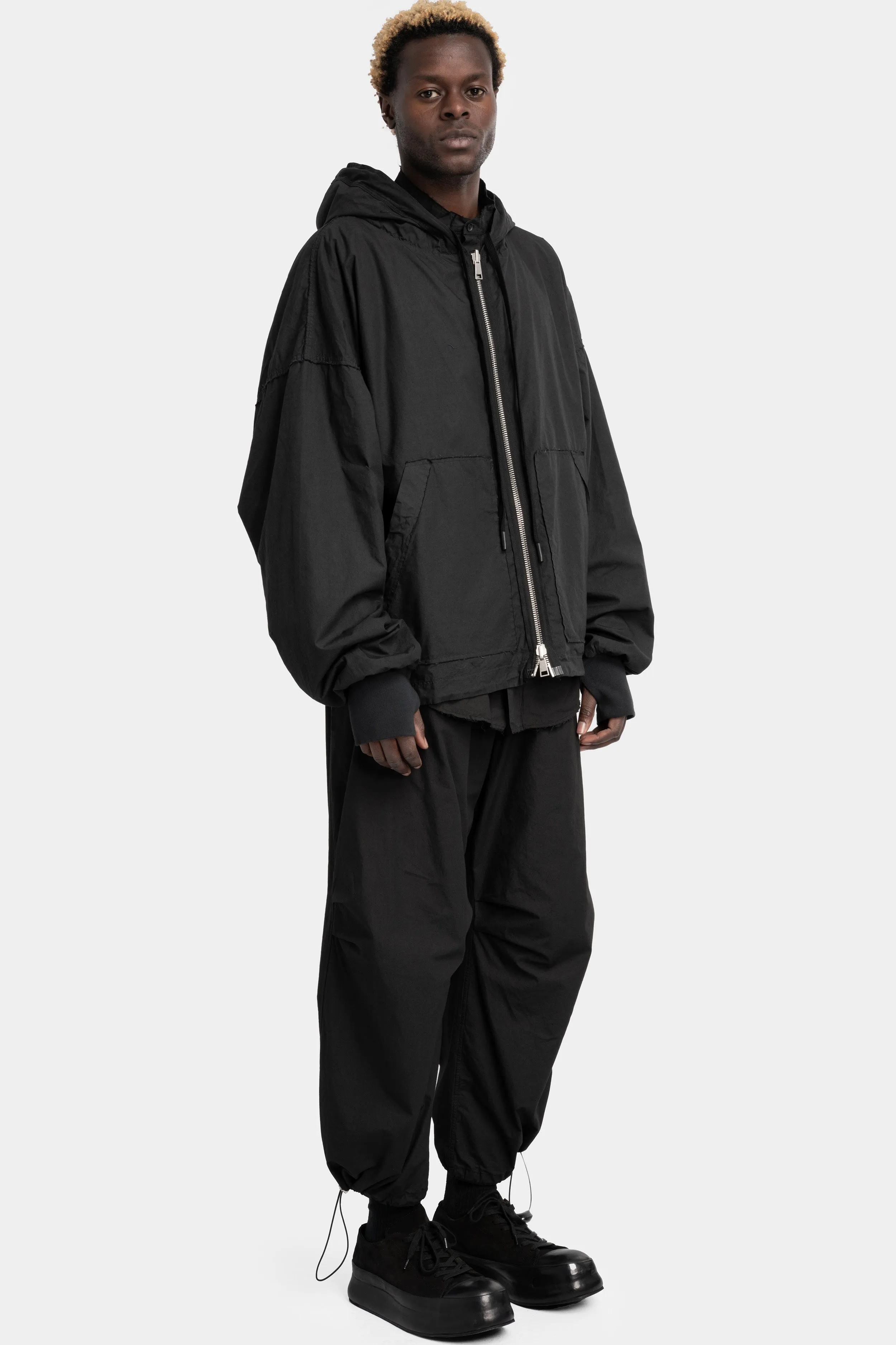 Reversible bomber jacket