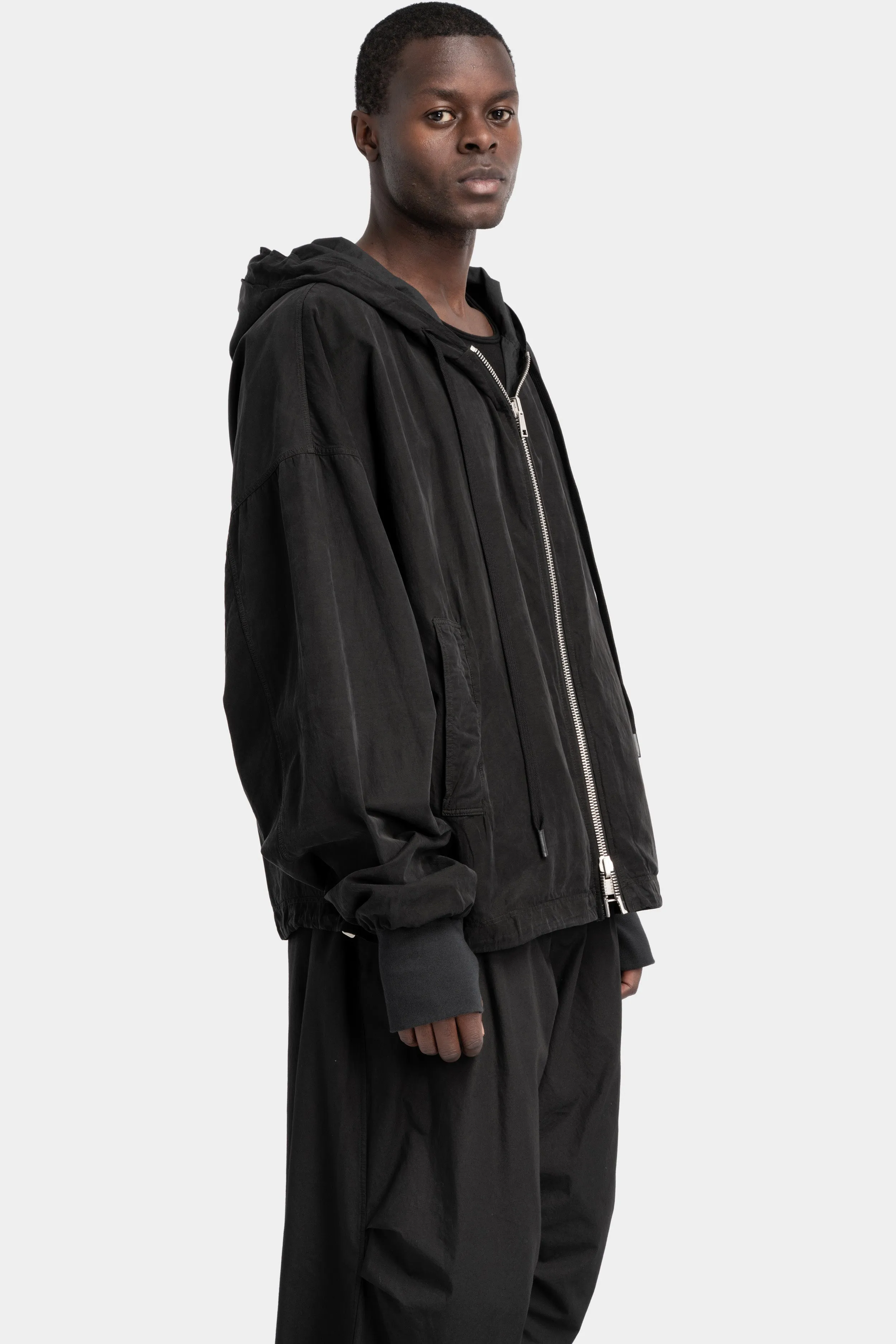 Reversible bomber jacket