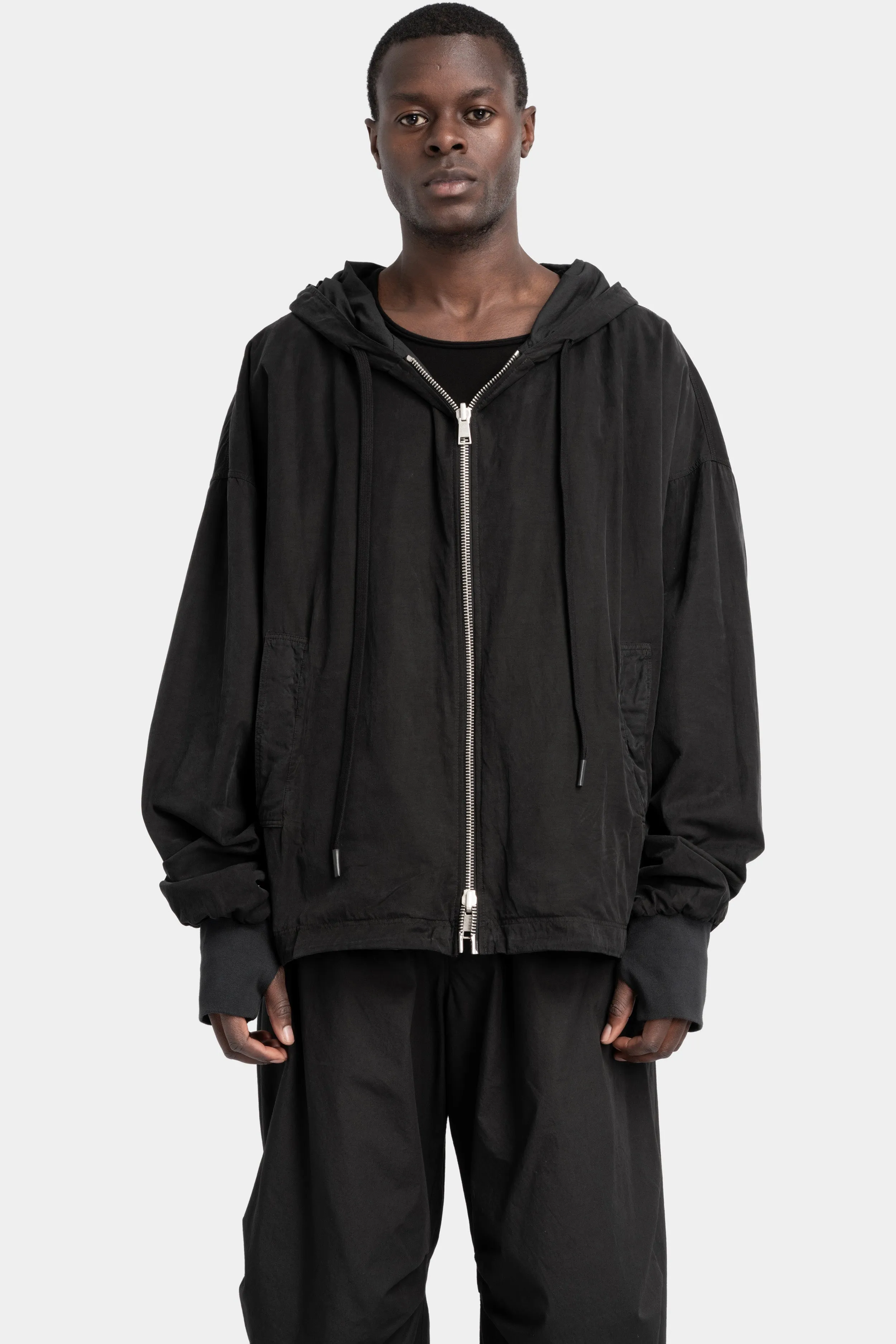 Reversible bomber jacket