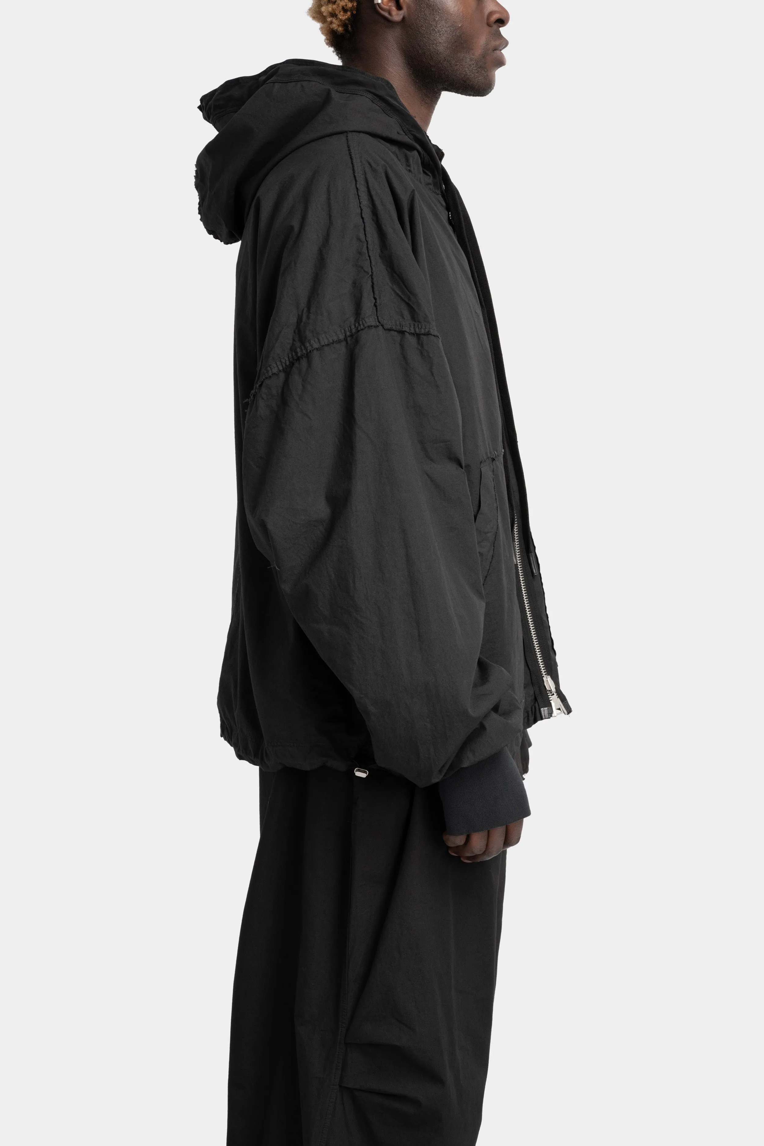 Reversible bomber jacket