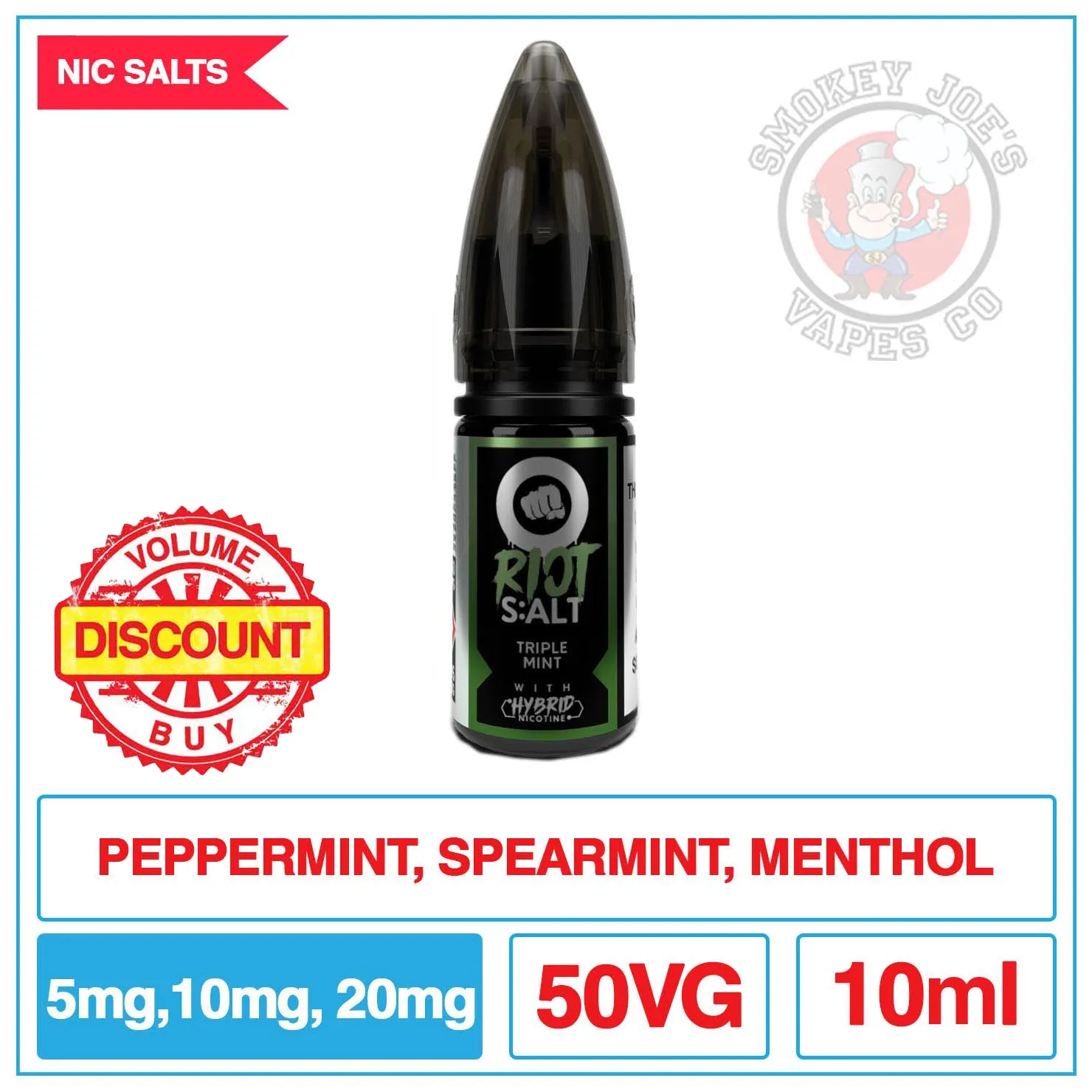 Riot Squad Salts - Triple Mint