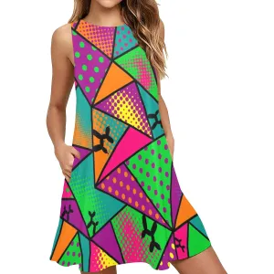 Rocket Dog - Flared Shift Dress with Pockets (XS - 3XL)