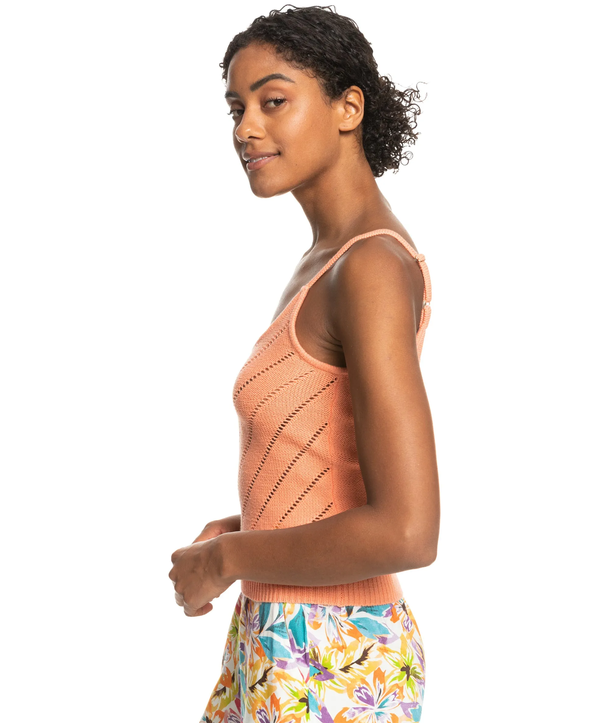 Roxy Sunrise Club Tank-Papaya Punch