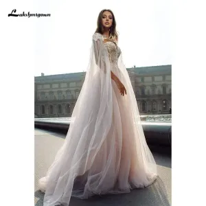 Roycebridal Sleeveless Bohe Beach A-Line Wedding Dresses