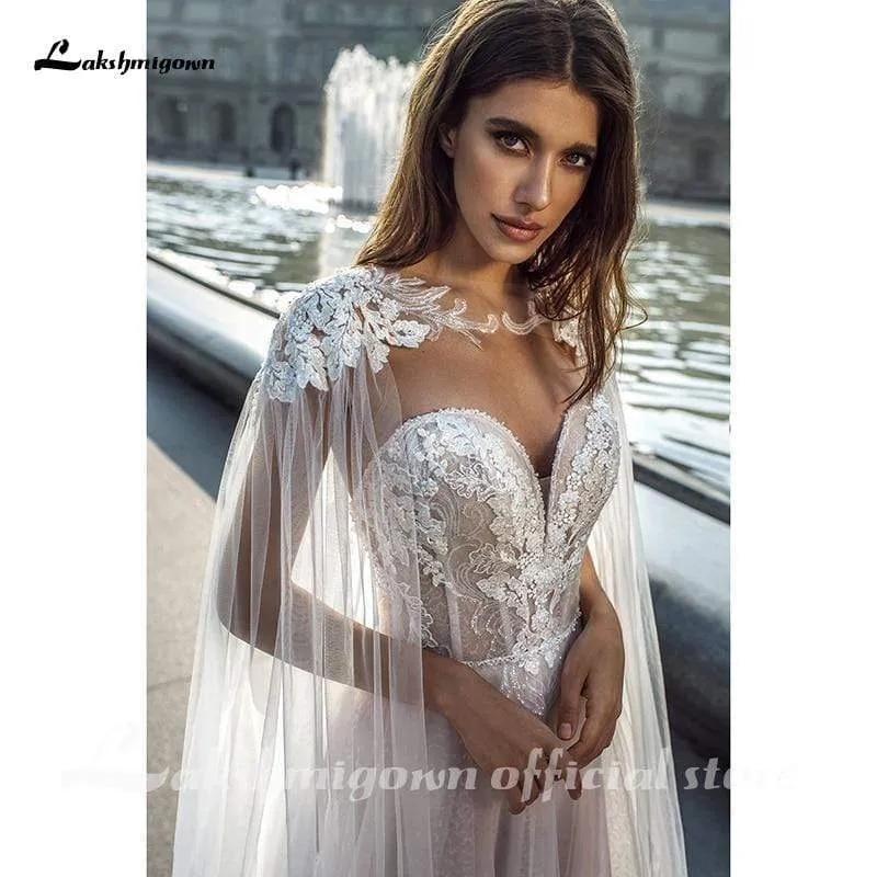 Roycebridal Sleeveless Bohe Beach A-Line Wedding Dresses