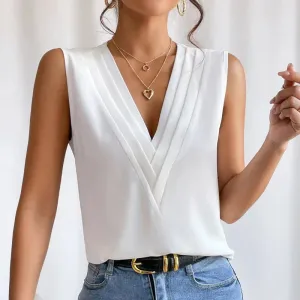 Rumi – Stijlvolle mouwloze blouse