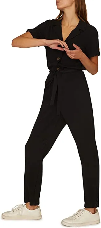 Sanctuary | Renewal Utility Jumpsuit | Black | XS