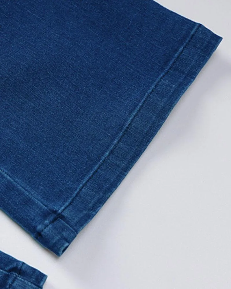 Scorpius Zip Denim Jumpsuit