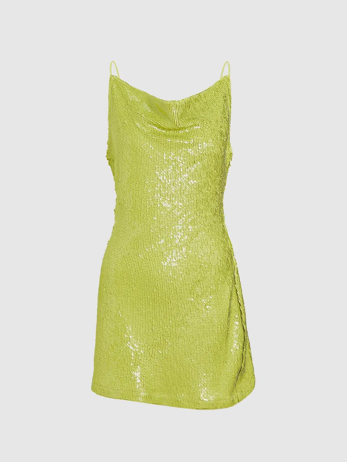 Sequin Cami A-Line Dresses