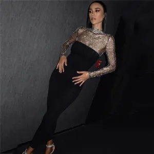 Sexy One Piece Cocktail Evening Dress