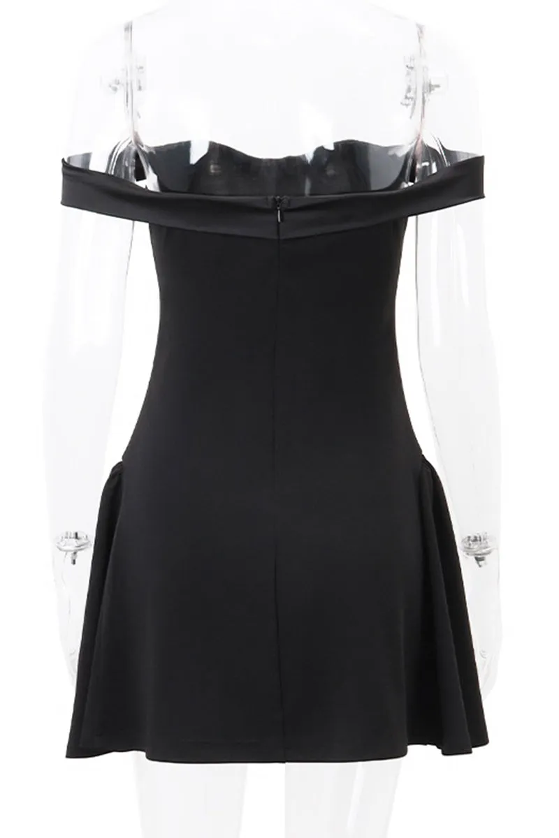 Sexy Party Backless Off Shoulder A Line Dresses