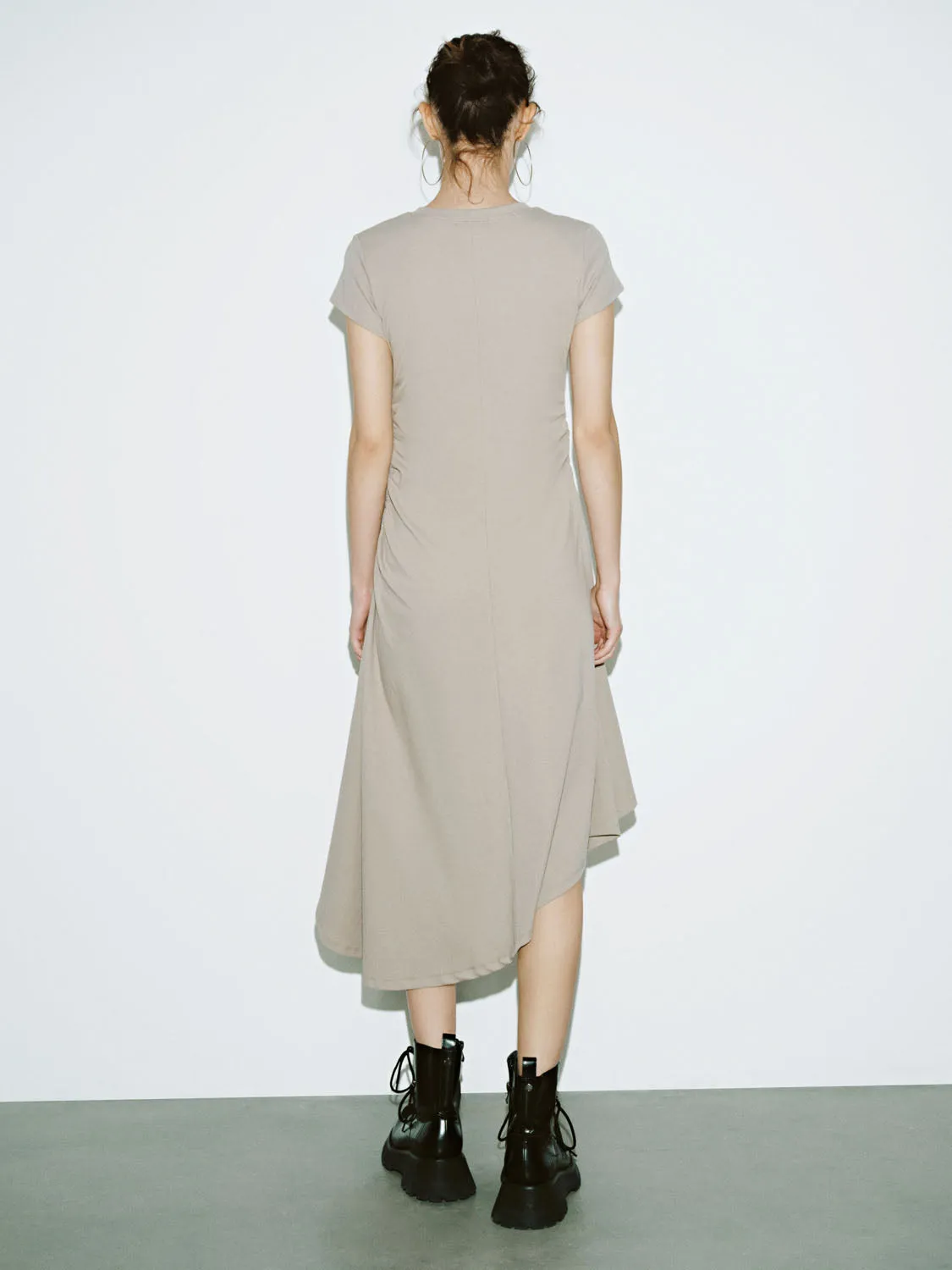Short Sleeve A-Line Dresses