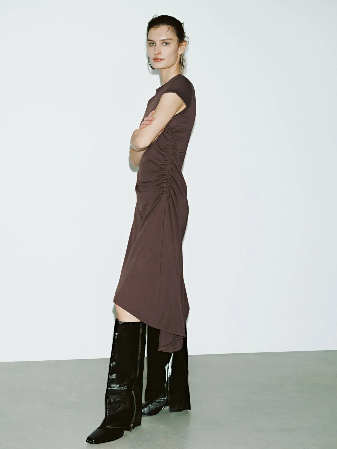 Short Sleeve A-Line Dresses