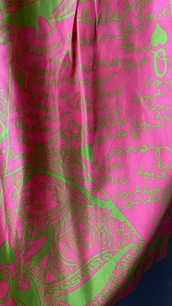 Silk love Shift Dress