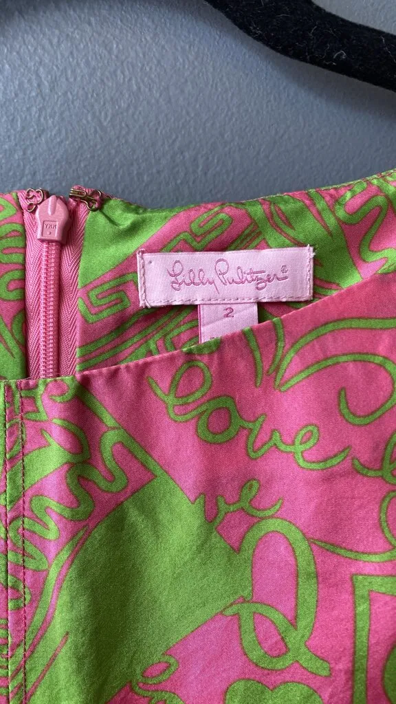 Silk love Shift Dress