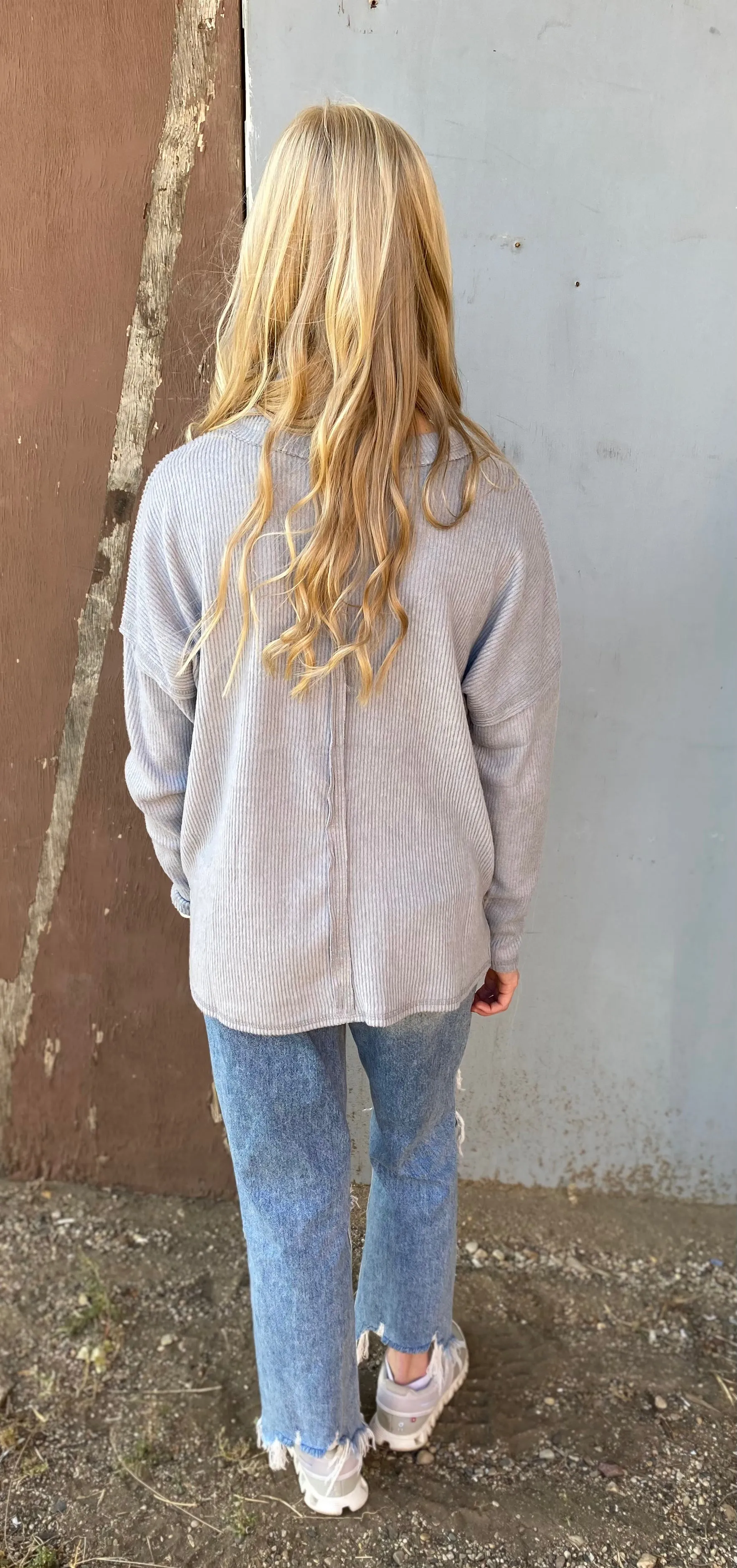 Sleet Ribbed Sweater