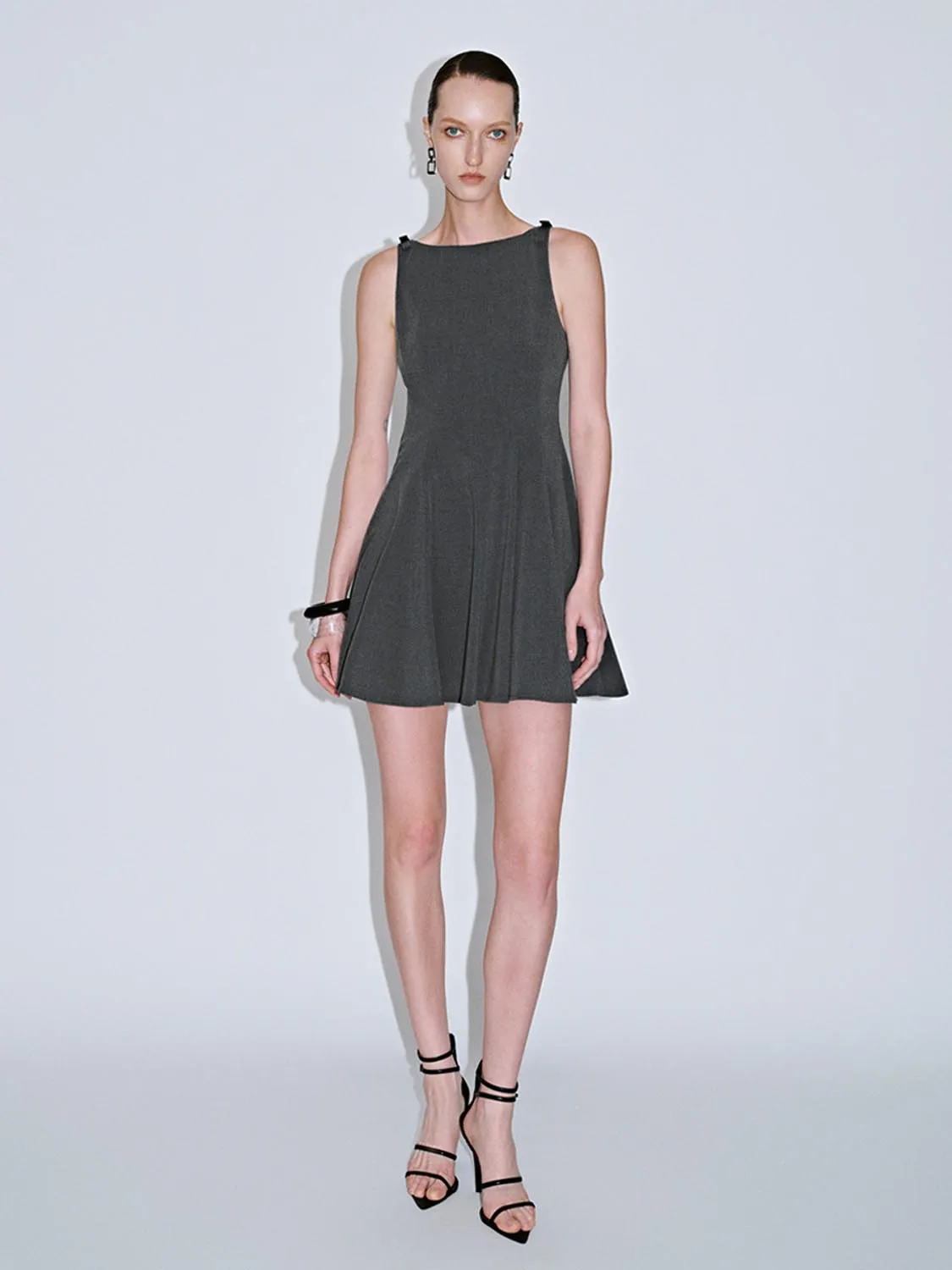 Sleeveless A-Line Dresses