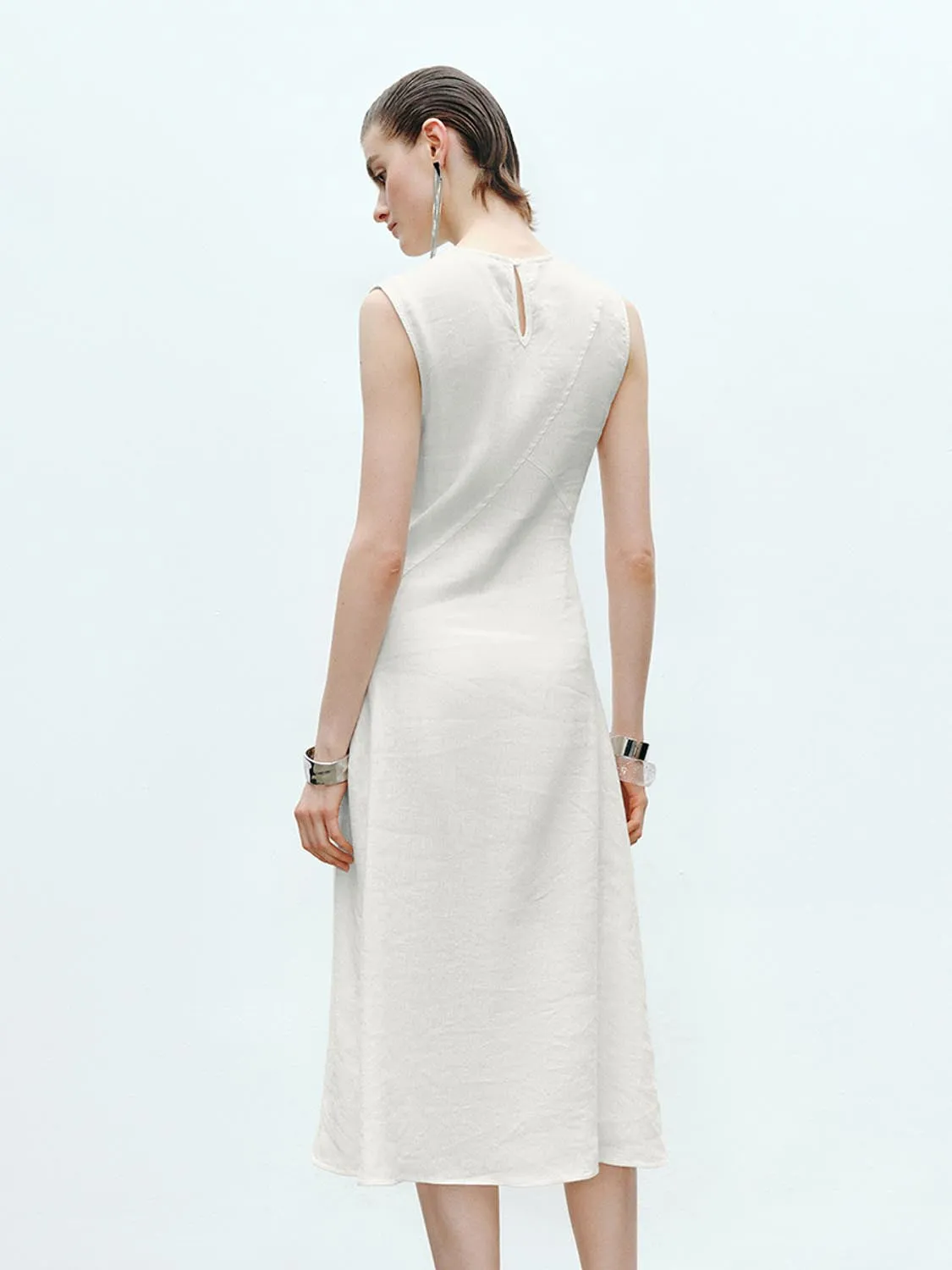 Sleeveless A-Line Dresses